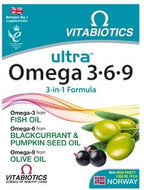Ultra Omega 3-6-9 60 Capsules