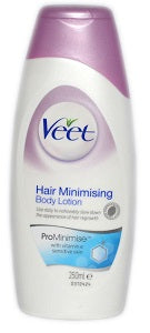Veet Hair Minimising Body Moisturiser Sensitive Skin 250 ml