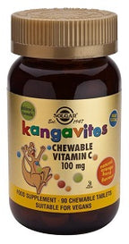 Kangavites Chewable Vitamin C 100 mg 90 Tablets