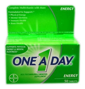 Bayer One A Day Energy Multivitamin 50 Tablets