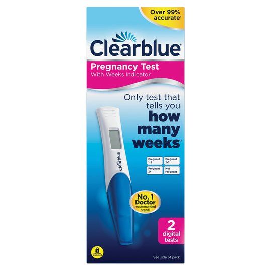 Clearblue Digital Pregnancy Test Kit x2
