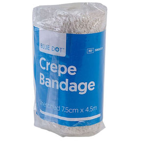 Crepe Bandage 7.5 cm. x 4.5 m