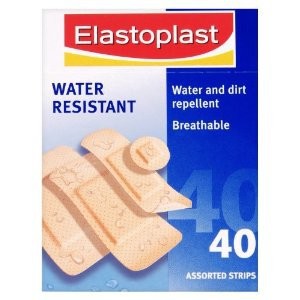 Elastoplast Water Resistant Plasters x40
