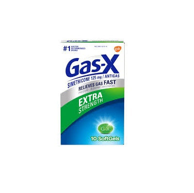 Gas-X 125 mg 10 Soft Gels