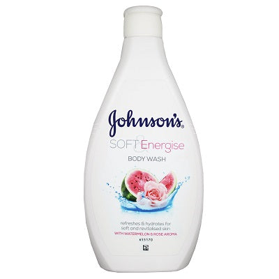 Johnson's Body Wash Soft Energise Watermelon & Rose 400 ml