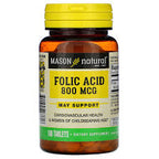 Mason Folic Acid 800 mcg 100 Tablets