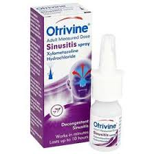 Otrivine Adult Dose Sinusitis Spray 10 ml