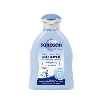 Sanosan Baby Bath & Shampoo 200 ml