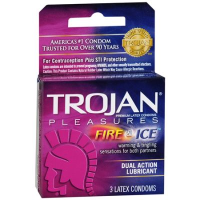 Trojan Fire & Ice 3 Condoms