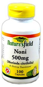Nature's Field Noni 500 mg 100 Capsules