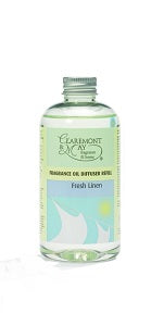 Claremont & May Fragrance Oil Diffuser Refill Fresh Linen 250 ml