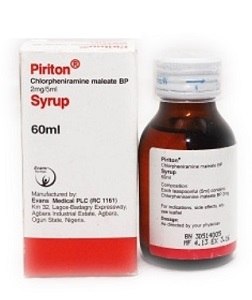 Piriton Syrup 60 ml