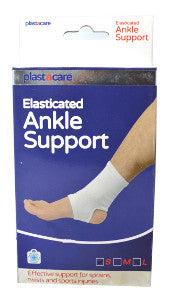 PlastaCare Elasticated Ankle Support (Small Size)