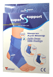Super Support Ankle Brace With Bandage (Large Size)