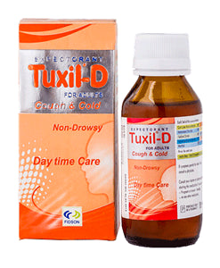 Tuxil-D Expectorant Cough & Cold For Adults Day Time Care 100 ml