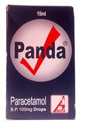 Panda Paracetamol Drops 100 mg 15 ml