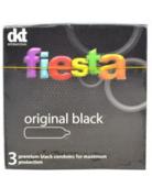 Fiesta Original Black 3 Condoms