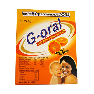 G Oral Oral Dehydration Salts BP 27.9 g 3 Sachets