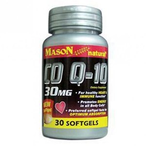 Mason CoQ 10 30 mg 30 Soft Gels