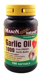 Mason Garlic Oil 1000 - 100 Soft Gels