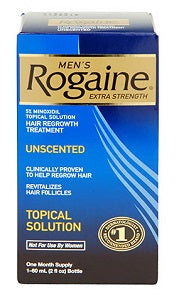 Rogaine Unscented Topical Solution For Men 60 ml
