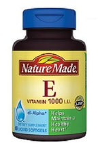 Nature Made Vitamin E 1000 IU 60 Liqui-Gels