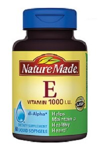 Nature Made Vitamin E 1000 IU 60 Liqui-Gels