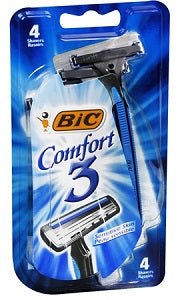 Bic Comfort 3 Pivot Razor x4