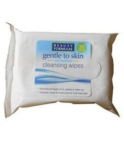 Beauty Formulas Gentle To The Skin Sensitive Wipes x30