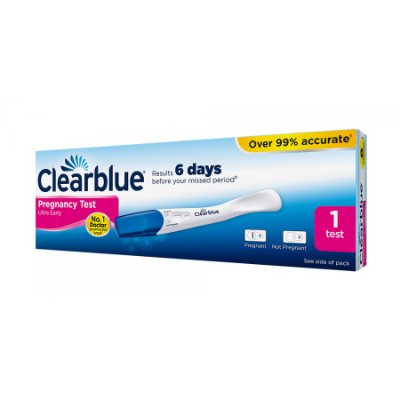 Clearblue Plus Pregnancy Test 6 Days Sooner x1