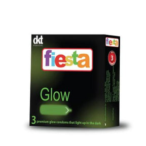 Fiesta Glow 3 Condoms