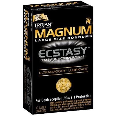 Trojan Magnum Ecstasy 10 Large Condoms