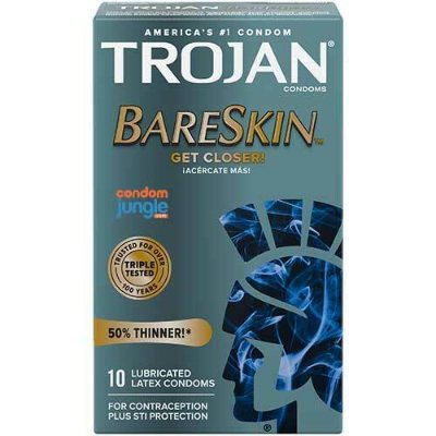 Trojan Bare Skin Thinner 10 Condoms