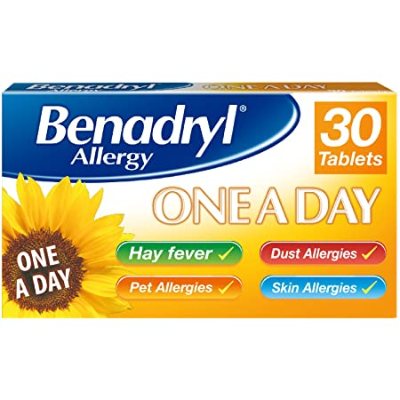 Benadryl Allergy One A Day 30 Tablets