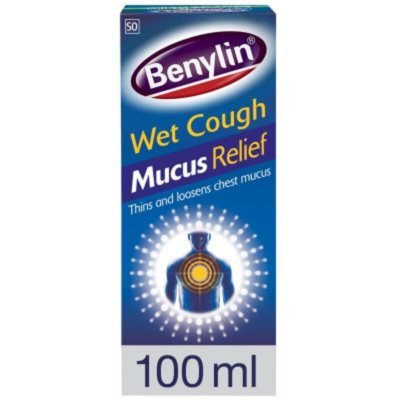 Benylin Mucus Relief Wet Cough 100 ml
