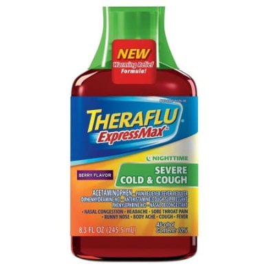 Theraflu ExpressMax Night Time Severe Cold & Cough 245.5 ml