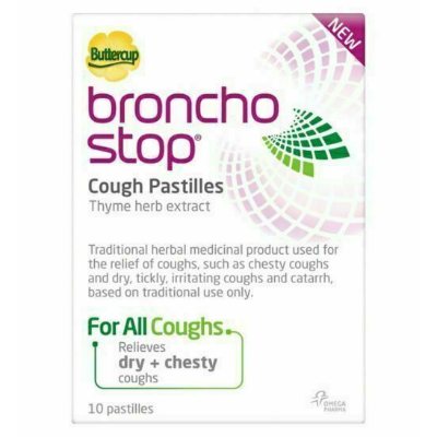 Buttercup Broncho Stop Cough Pastilles x10