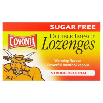 Covonia Cough Lozenges Strong Original Sugar-Free 30 g