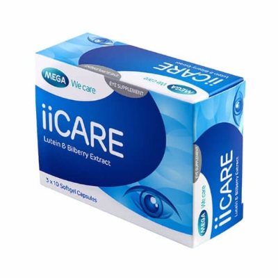 iicare Eye Supplement 30 Capsules