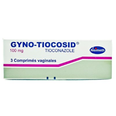 Gyno-Tiocosid 100 mg 3 Vaginal Tablets