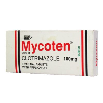 Mycoten Vaginal Tablets 100 mg x6