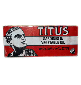 Titus Sardines 125 g x50
