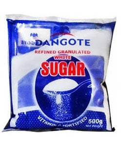Dangote Refined Granulated Sugar 500 g x20