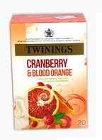 Twinings Cranberry & Blood Orange 40 g x20 x4