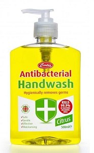 Certex Hand Wash Anti-Bacterial Citrus 500 ml