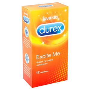 Durex Excite Me 12 Condoms