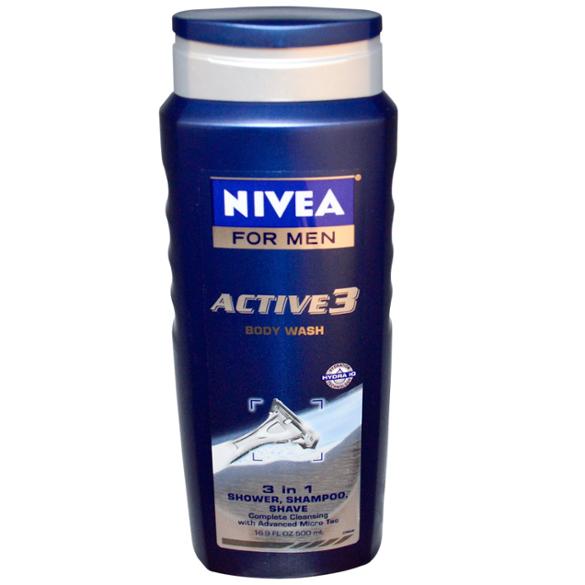 Nivea Body Wash For Men Active 3 Sport 500 ml