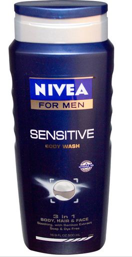 Nivea Body Wash For Men Platinum Protect 500 ml