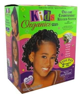 Organics Kids No Lye Conditioning Relaxer Super Value Pack