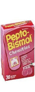 Pepto Bismol Original 30 Chewable Tablets